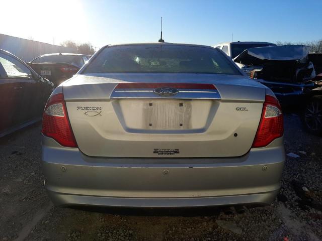 3FAHP0JA3CR322745 - 2012 FORD FUSION SEL SILVER photo 6