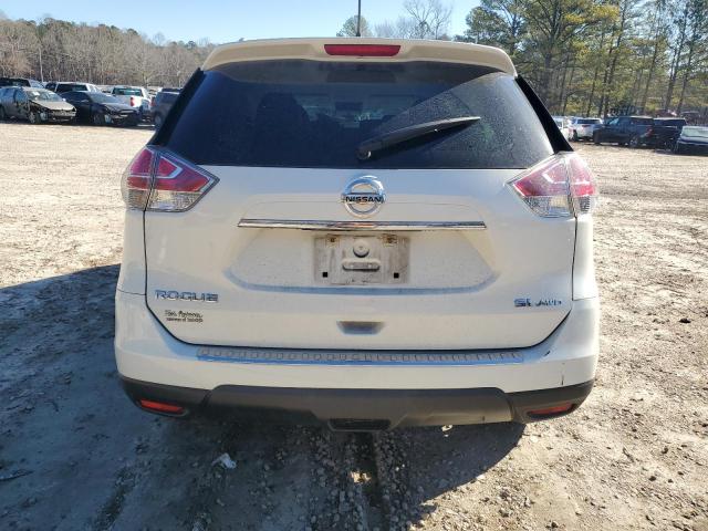 5N1AT2MV0GC739709 - 2016 NISSAN ROGUE S WHITE photo 6