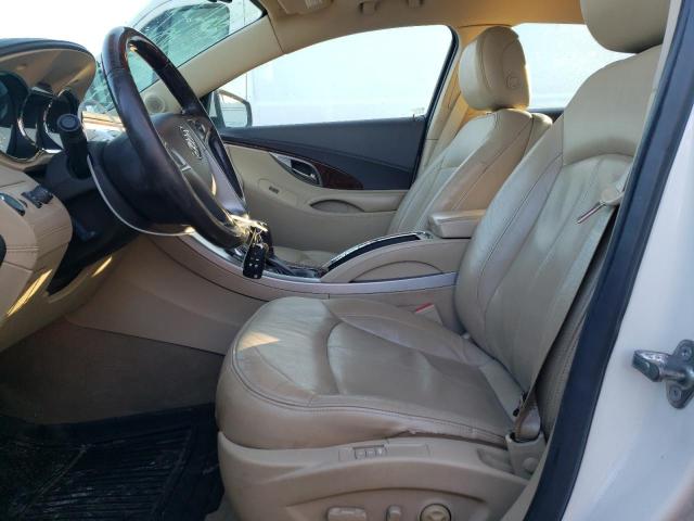 1G4GE5GV5AF297856 - 2010 BUICK LACROSSE CXS WHITE photo 7