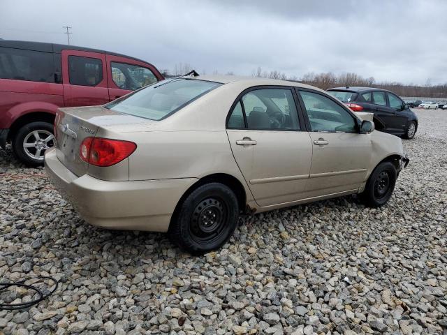 1NXBR30E15Z407901 - 2005 TOYOTA COROLLA CE GOLD photo 3