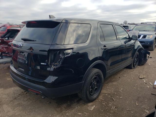 1FM5K8AR8HGA79010 - 2017 FORD EXPLORER POLICE INTERCEPTOR Schwarz Foto 3