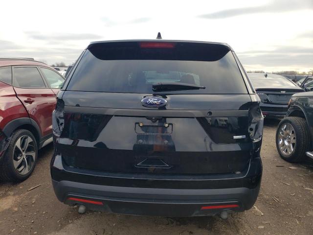 1FM5K8AR8HGA79010 - 2017 FORD EXPLORER POLICE INTERCEPTOR Schwarz Foto 6