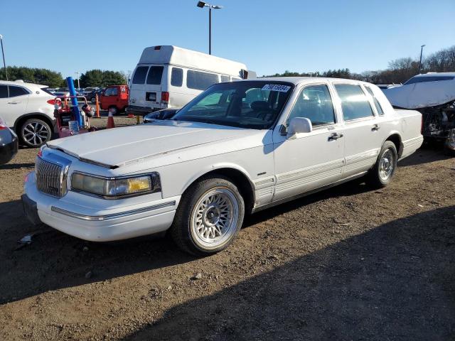 1LNLM81W7TY678989 - 1996 LINCOLN TOWN CAR EXECUTIVE Weiß Foto 1