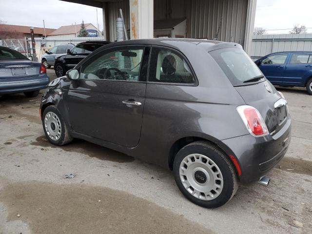 3C3CFFAR5FT690436 - 2015 FIAT 500 POP GRAY photo 2