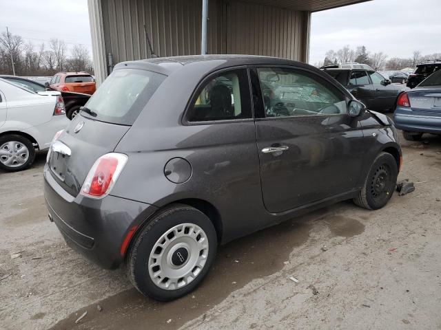 3C3CFFAR5FT690436 - 2015 FIAT 500 POP GRAY photo 3