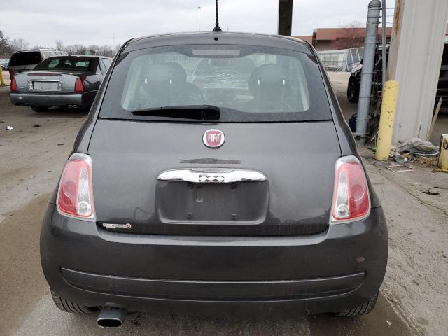 3C3CFFAR5FT690436 - 2015 FIAT 500 POP GRAY photo 6