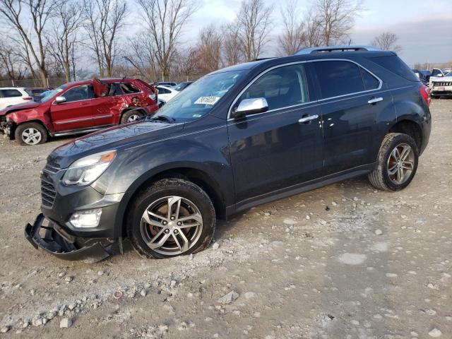 2GNALDEK7H6244316 - 2017 CHEVROLET EQUINOX PREMIER GRAY photo 1