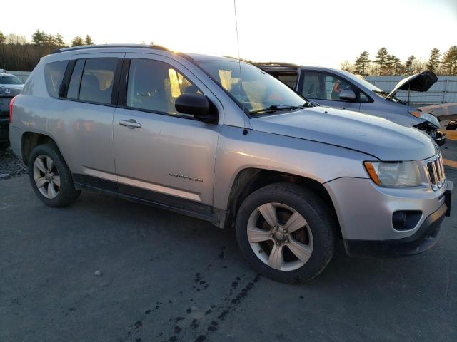 1C4NJDBB3CD522966 - 2012 JEEP COMPASS SPORT SILVER photo 4