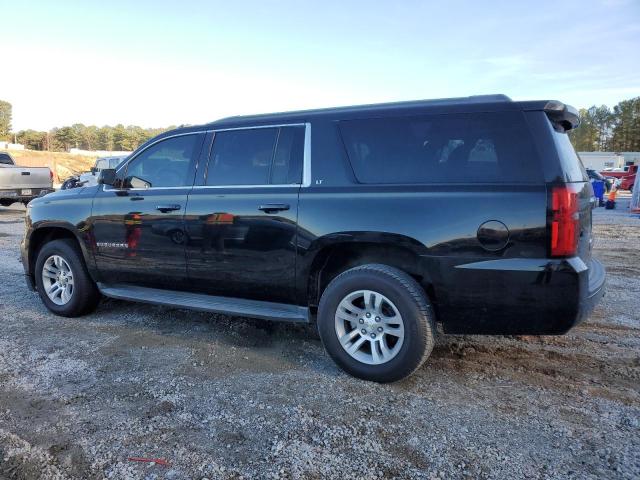 1GNSCJKC9FR608351 - 2015 CHEVROLET SUBURBAN C1500 LT BLACK photo 2