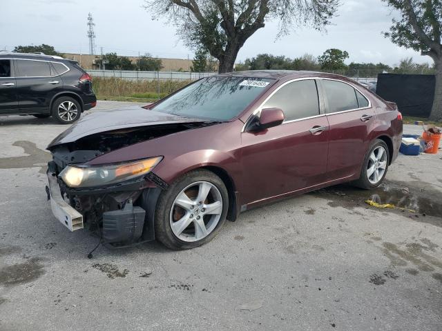 JH4CU2F69AC007200 - 2010 ACURA TSX BURGUNDY photo 1