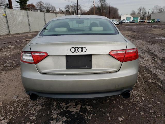 WAUDK78TX9A043722 - 2009 AUDI A5 QUATTRO BEIGE photo 6