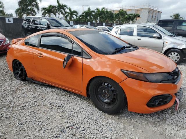 2HGFG4A59EH704273 - 2014 HONDA CIVIC SI ORANGE photo 4