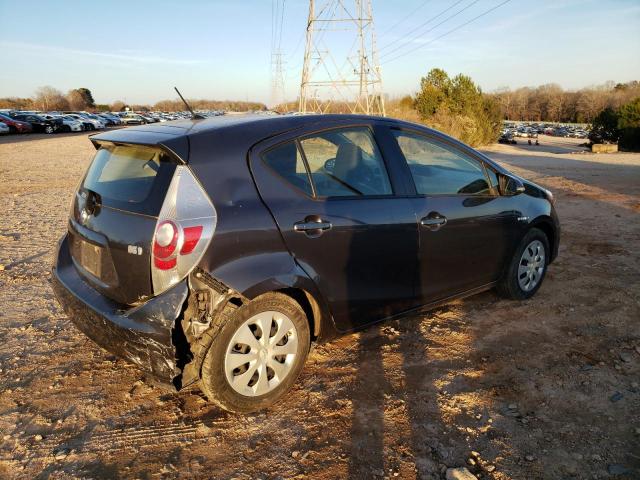 JTDKDTB35E1071816 - 2014 TOYOTA PRIUS C GRAY photo 3