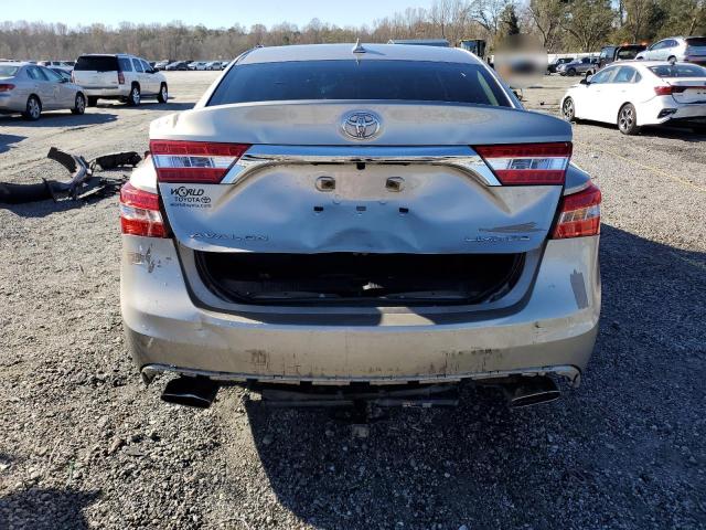 4T1BK1EB1FU165510 - 2015 TOYOTA AVALON XLE GOLD photo 6