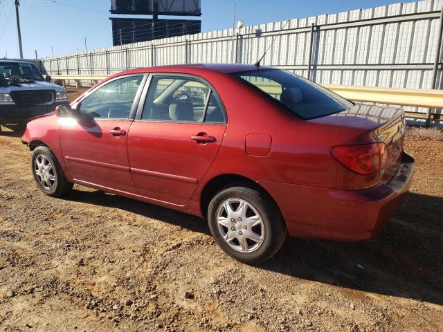 2T1BR32EX8C936542 - 2008 TOYOTA COROLLA CE RED photo 2