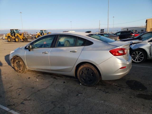 1G1BC5SMXJ7126137 - 2018 CHEVROLET CRUZE LS SILVER photo 2