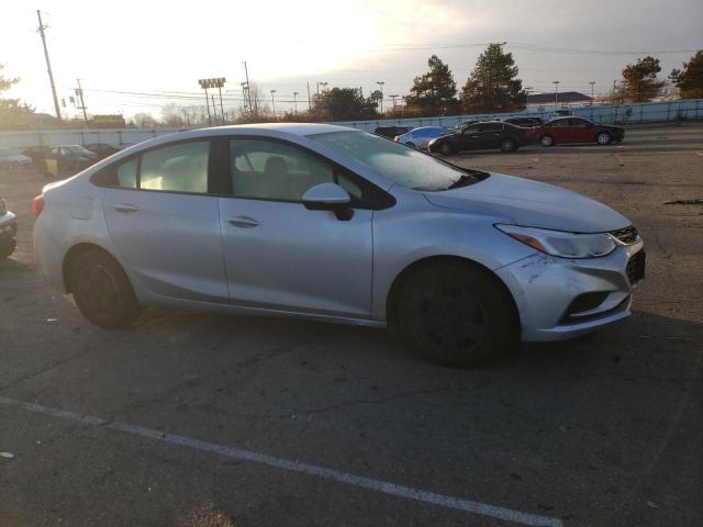 1G1BC5SMXJ7126137 - 2018 CHEVROLET CRUZE LS SILVER photo 4