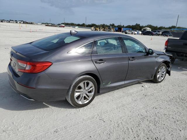 1HGCV1F15KA135252 - 2019 HONDA ACCORD LX GRAY photo 3