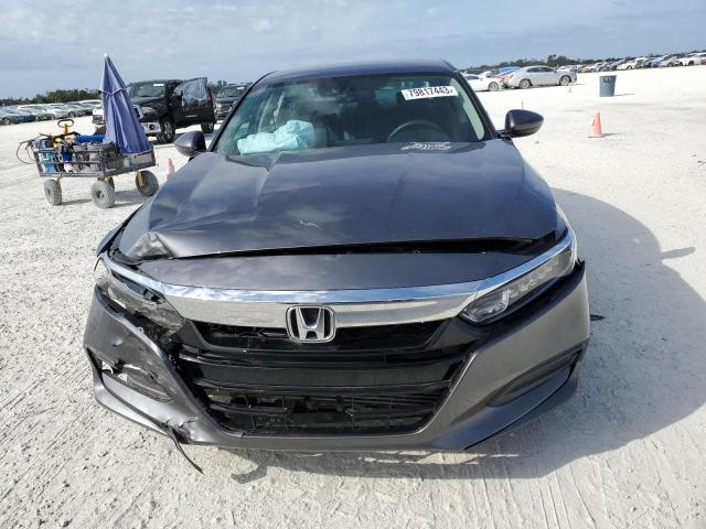 1HGCV1F15KA135252 - 2019 HONDA ACCORD LX GRAY photo 5