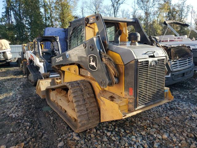 1T0331GMALF370549 - 2020 JOHN DEERE 331G YELLOW photo 3