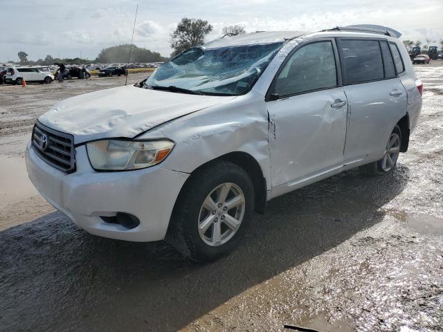 JTEDA41A892006347 - 2009 TOYOTA HIGHLANDER WHITE photo 1