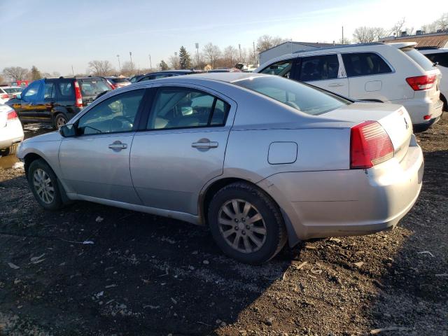 4A3AB36F78E010211 - 2008 MITSUBISHI GALANT ES SILVER photo 2