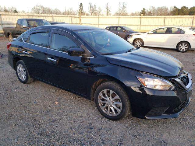 3N1AB7AP0KY434417 - 2019 NISSAN SENTRA S BLACK photo 4