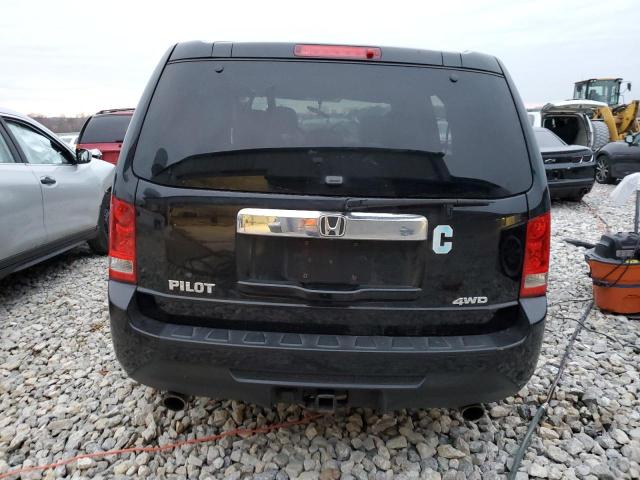 5FNYF4H47DB049834 - 2013 HONDA PILOT EX BLACK photo 6