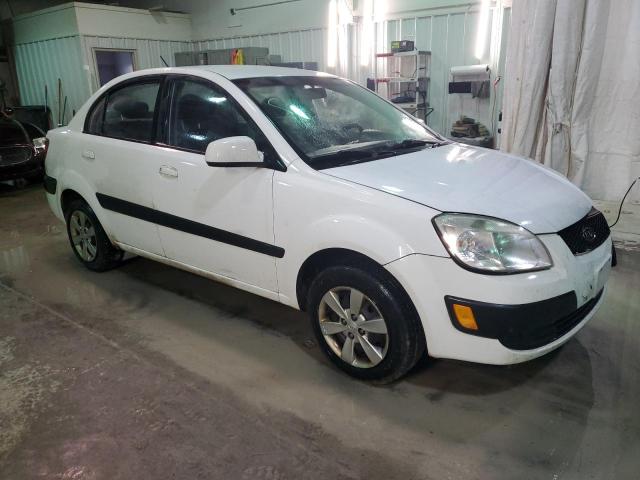 KNADE223696496063 - 2009 KIA RIO BASE WHITE photo 4