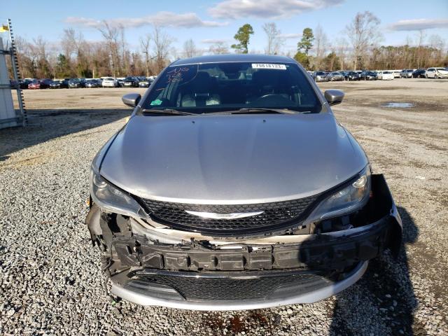 1C3CCCBB1FN609022 - 2015 CHRYSLER 200 S SILVER photo 5