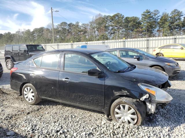 3N1CN7AP6FL807821 - 2015 NISSAN VERSA S BLACK photo 4