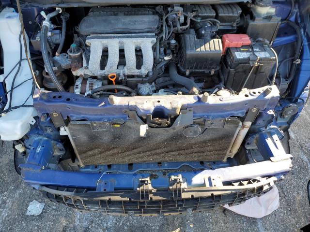 JHMGE8H40AS023319 - 2010 HONDA FIT SPORT BLUE photo 11