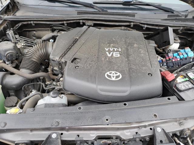 5TFTU4GNXDX046801 - 2013 TOYOTA TACOMA PRERUNNER ACCESS CAB GRAY photo 11