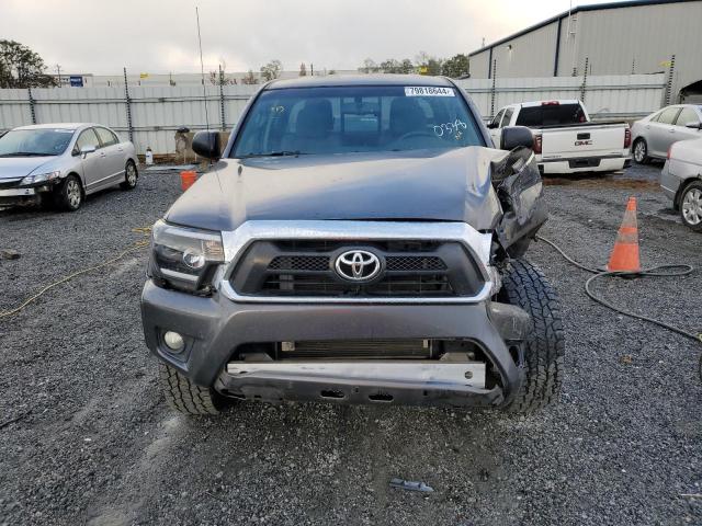 5TFTU4GNXDX046801 - 2013 TOYOTA TACOMA PRERUNNER ACCESS CAB GRAY photo 5