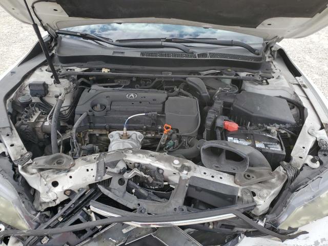 19UUB1F3XFA000742 - 2015 ACURA TLX WHITE photo 11