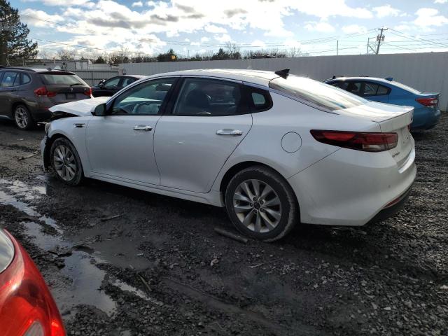 5XXGT4L32JG244431 - 2018 KIA OPTIMA LX WHITE photo 2