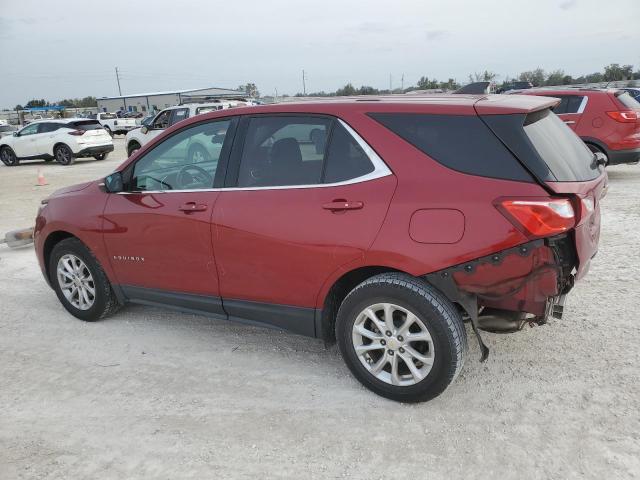 2GNAXJEV9J6297523 - 2018 CHEVROLET EQUINOX LT MAROON photo 2