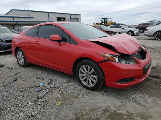 2HGFG3B07CH525515 - 2012 HONDA CIVIC EXL RED photo 4