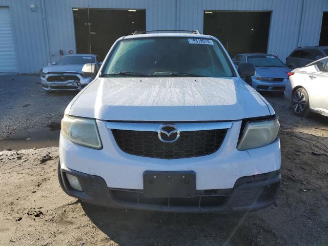 4F2CZ02Z98KM23660 - 2008 MAZDA TRIBUTE I WHITE photo 5