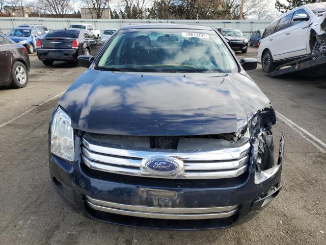 3FAHP07Z39R112314 - 2009 FORD FUSION SE BLUE photo 5