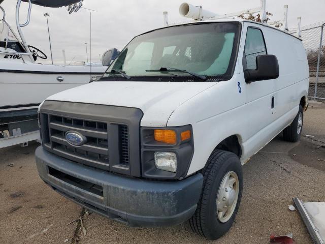 1FTNE24L08DA76300 - 2008 FORD ECONOLINE E250 VAN WHITE photo 1