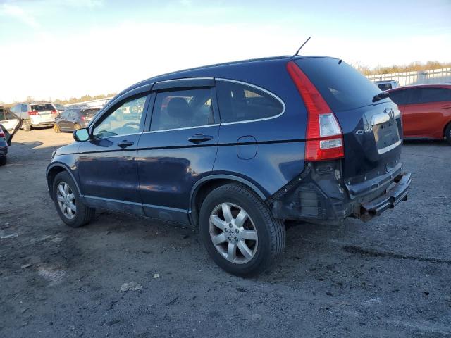 JHLRE48757C093160 - 2007 HONDA CR-V EXL BLUE photo 2