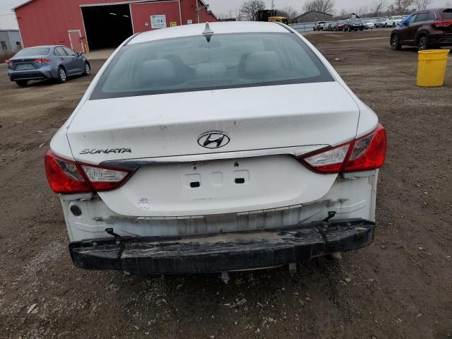 5NPEB4AC5CH492421 - 2012 HYUNDAI SONATA GLS WHITE photo 6