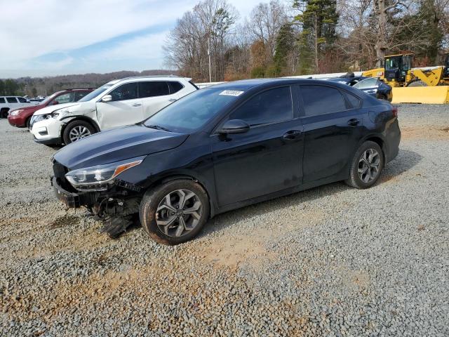 3KPF24AD3KE122827 - 2019 KIA FORTE FE BLACK photo 1