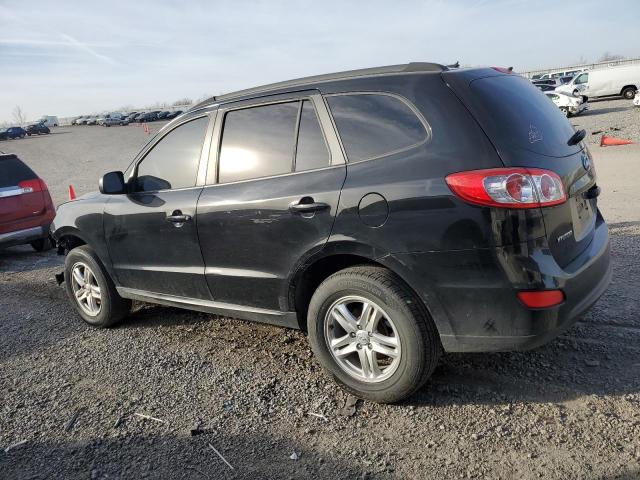 5XYZGDAB4BG070270 - 2011 HYUNDAI SANTA FE GLS BLACK photo 2