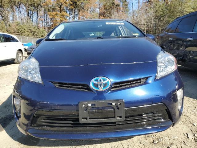 JTDKN3DU8D1667049 - 2013 TOYOTA PRIUS BLUE photo 5