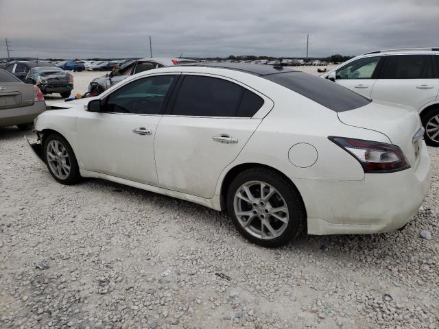 1N4AA5AP7EC909262 - 2014 NISSAN MAXIMA S WHITE photo 2