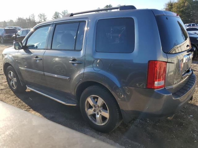 5FNYF4H67BB001832 - 2011 HONDA PILOT EXL GRAY photo 2