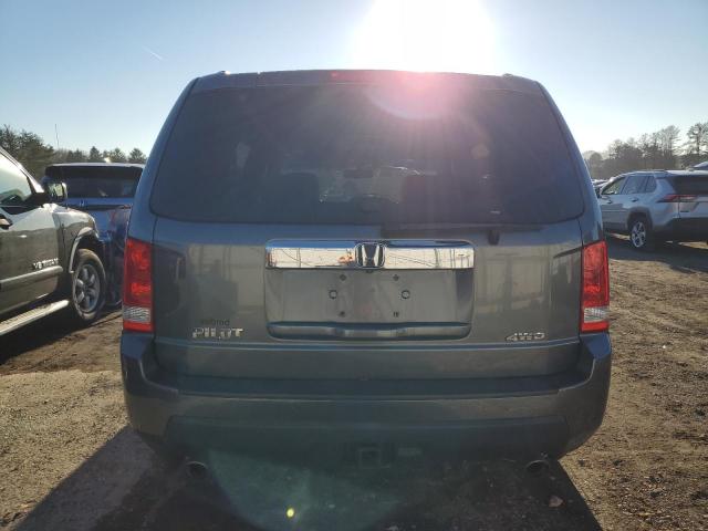 5FNYF4H67BB001832 - 2011 HONDA PILOT EXL GRAY photo 6