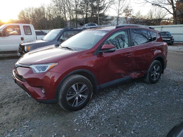 2T3RFREV9JW722188 - 2018 TOYOTA RAV4 ADVENTURE RED photo 1